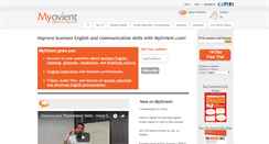 Desktop Screenshot of myovient.com